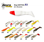 AKARA Rippers Twister S3.# 04TH/8cm.6.5g.1pcs./