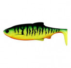 Ricky the Roach Shad Tail 10cm  Firetiger  (14g, 1pcs)